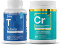Essential Elements T-Hero + Micronized Creatine Monohydrate | Male Health Supplement - Muscle Support &amp T-Health