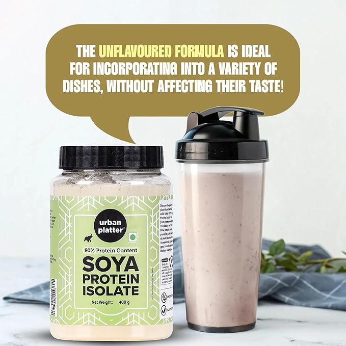 Soya/Soy Protein Isolate Powder 400G / 14.1Oz (Nutritional Dairy Free And Gluten Free)