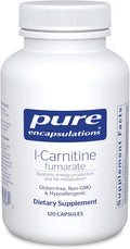 Pure Encapsulations L-Carnitine Fumarate | Hypoallergenic Supplement Support for Enhanced Muscle | 120 Capsules