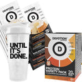Devotion Nutrition Protein Powder Packets: Variety Pack with Shaker Bottle - 6 Flavors 12 Single Serve Packets - 20g Protein No Added Sugar Gluten-Free