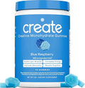 Create Creatine Monohydrate Gummies for Men &amp Women Boost Focus Strength and Endurance Anti-Melting Formula Vegan Gluten-Free Non-GMO 1.5g of Creatine per Gummy (Blue Raspberry)
