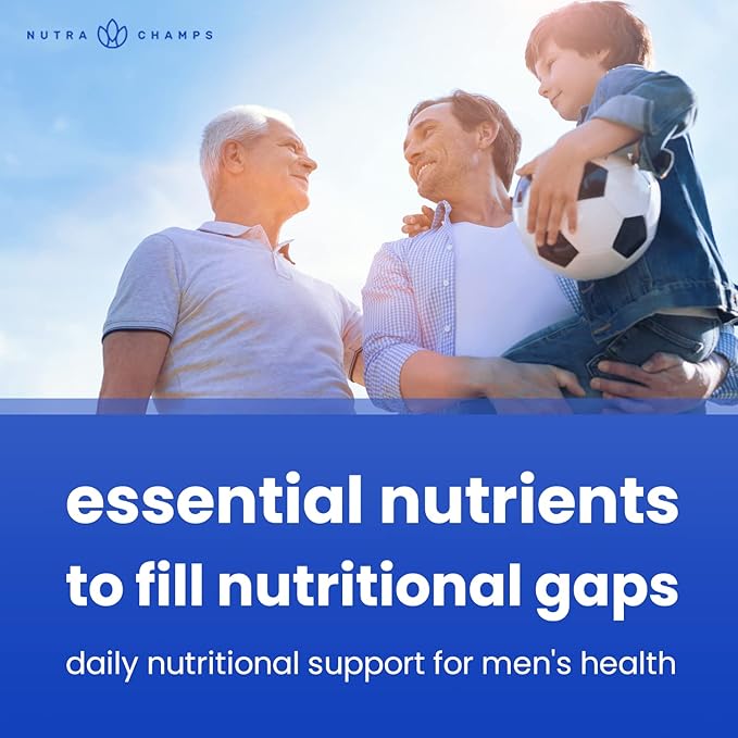 NutraChamps Multivitamin for Men 240 Count Vitamins A B C D E Biotin Zinc Mens Gummy Multivitamins Supplement Chewable Daily Multi Gummy Vitamins for Men (Pack of 2)