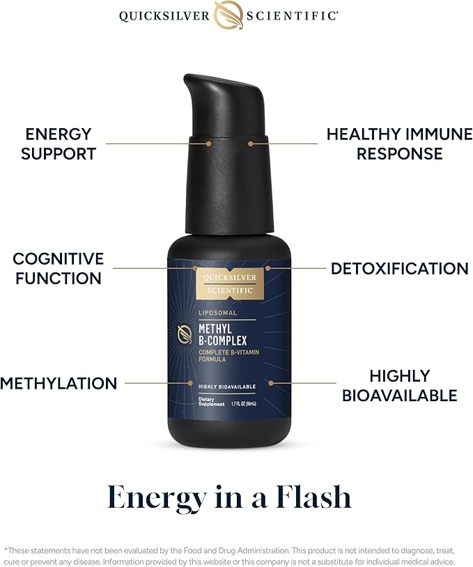 Quicksilver Scientific Methyl B Complex Nanoemulsified D3K2 Bundle (50 ml Each)