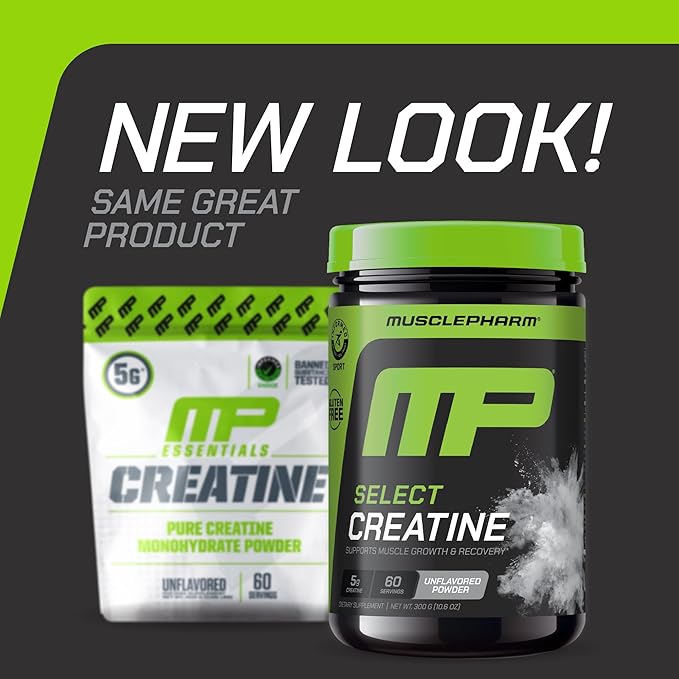 MusclePharm Combat Protein Powder Cookies ‘N’ Cream Flavor &amp Creatine Monohydrate Powder for Pre Workout Muscle Builder &amp Post Workout Muscle Recovery