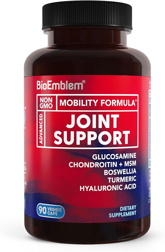 BioEmblem Triple Magnesium Complex 180 Capsules and Joint Support