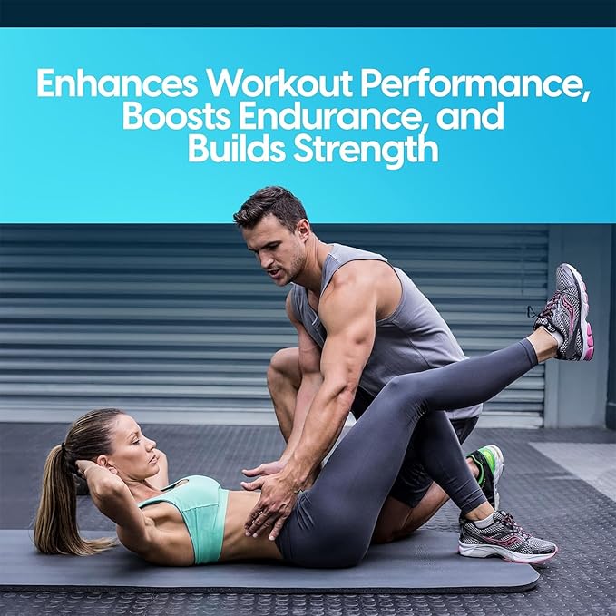 Fantastic Nutrition's Creatine + HMB — Clinically Dosed 5g Creapure German Creatine Monohydrate Plus 3g myHMB for Strength Lean Muscle &amp Recovery — 60 Servings Unflavored