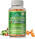 All Natural Multivitamins &amp Minerals + B Complex + Calcium + Magnesium + Zinc 100% Vegan Sourced Whole Food Supplement Complete Nutritional Support for Men &amp Women 2 Month Supply 120 Softg