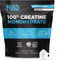 Fluid Creatine - Informed Sport Certified | Ultra-Fine Micronized 100% Creatine Monohydrate Powder | Unflavored | 5g Serving | 100 Serving Bulk Pack