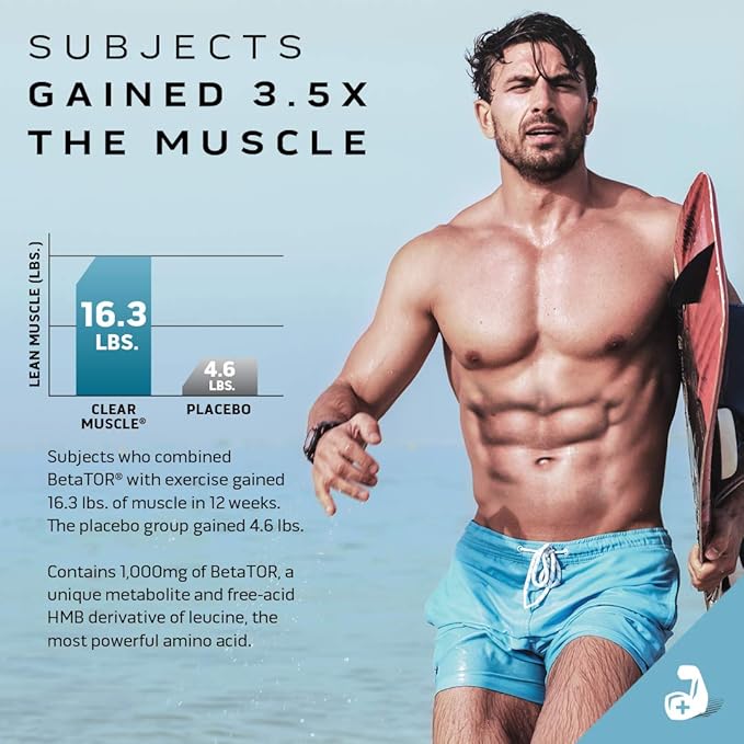 MuscleTech Clear Muscle Post Workout Recovery | Muscle Builder for Men &amp Women &amp Platinum Multivitamin for Immune Support 18 Vitamins