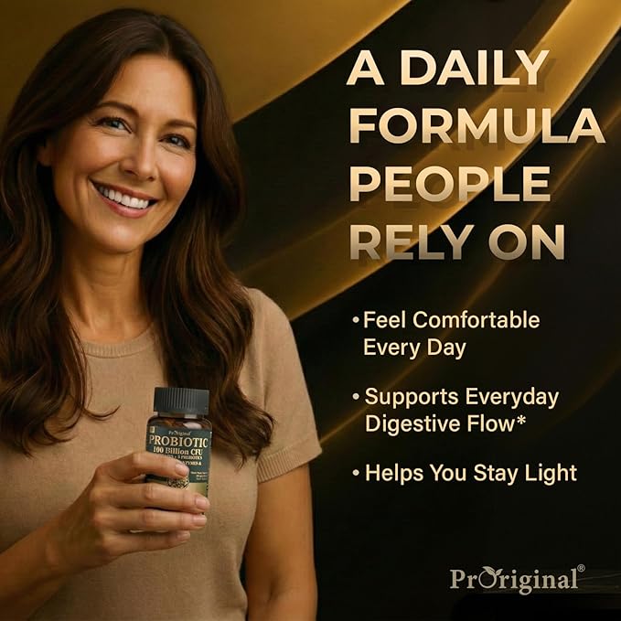 Probiotics for Women &amp Men 100 Billion CFU Probiotic for Digestive Gut &amp Immune Health - with Prebiotics Bioflavonoids &amp Digestive Enzyme 35 Strains Raw Probiotic Supplement 180 Caps