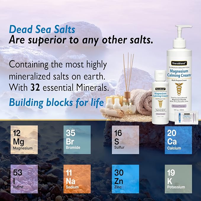 Magnesium Calming Cream 16 oz