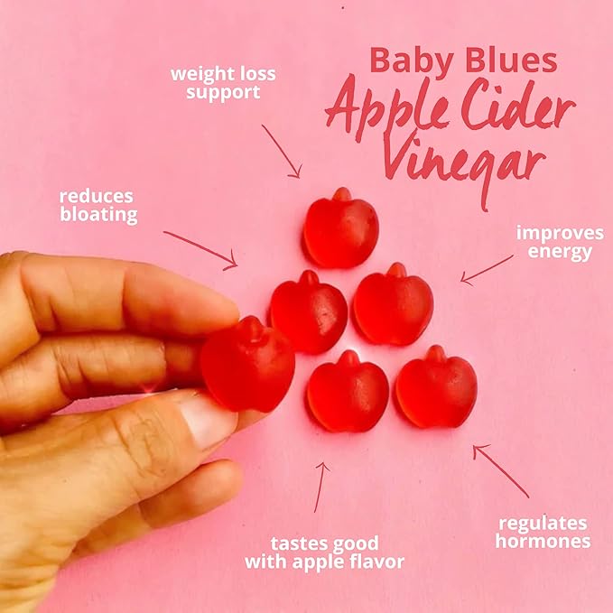 Baby Blues Hair Regrowth &amp Metabolism Support Gummies