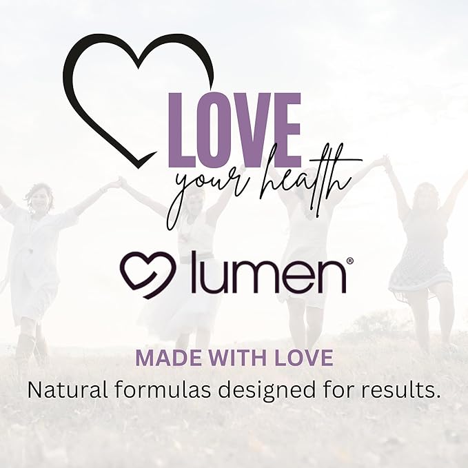 Lumen Naturals - Natural Sleep for Adults – Herbal Supplement with Melatonin Valerian Root Magnesium - Deep Sleep Support to Promote Calm Deep Sleeping for Better Rest (180 Count)