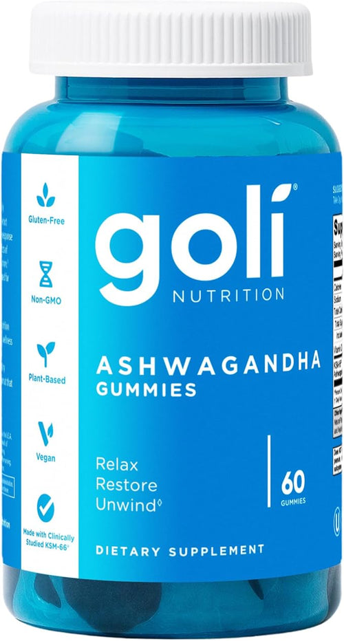 3 Bottles of Goli Favorites Bundle: Ashwagandha KSM-66 Apple Cider Vinegar Matcha Mind Supplements with Cognizin Vitamins D2 and B12