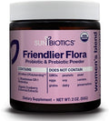 SUNBIOTICS Friendlier Flora - Women's Blend 20 Billion CFUs of 6 Probiotic Strains Women’s Daily Digestive Vaginal &amp Immune Health Non-GMO and Gluten Free 2 Ounce
