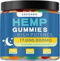 Hemp Gummies Advanced Extra Strength- High Potency Natural Hemp Oil Extract Gummy Great for Peace &amp RelaxationNaturals Fruit FlavorsMade in USA