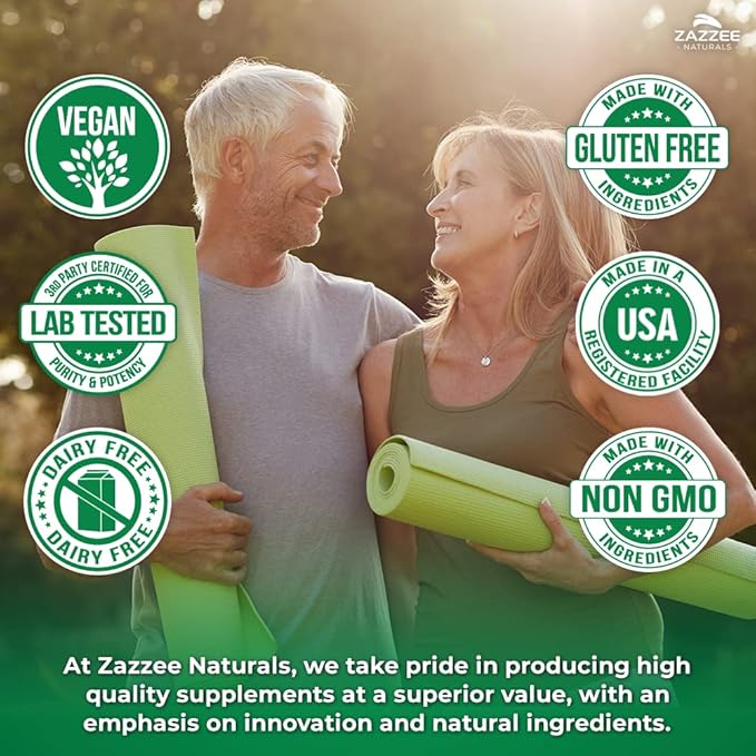 Zazzee High Absorption Indole-3-Carbinol (I3C) 200 mg per Capsule 120 Vegan Capsules 4 Month Supply 5 mg BioPerine for Enhanced Absorption 100% Vegetarian All-Natural and Non-GMO