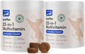 Wuffes 23-in-1 Dog Multivitamin Supplement for Hip &amp Joint Skin &amp Coat and Immune System Support with Omega 3 Iron Zinc Vitamin C - Minerals &amp Vitamins for Senior Dogs and Puppies - 60