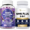 Men’s Vitality Bundle – Multivitamin Gummies for Men + NMN 1000mg Cellular Energy Supplement