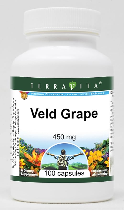 Veld Grape - 450 mg (100 Capsules ZIN: 521570)