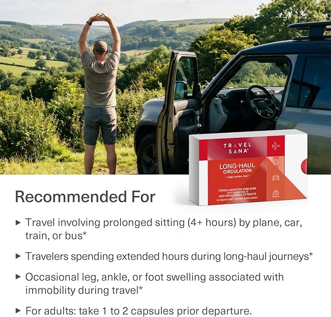 Circulation &amp Gut Balance Bundle (Gut Protector Advanced + Long-Haul Circulation 30 Caps)