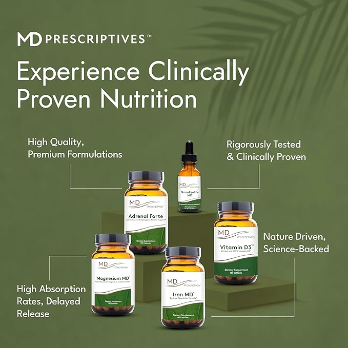 MD Prescriptives Vitamin D3 180 Gelcaps - Maximum Absorption for Strong Bones Muscle &amp Immune Support Non GMO Vegetarian Softgels 125 mcg (5000 IU)