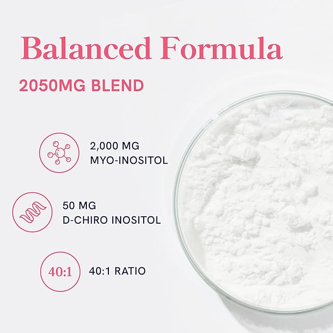 SMNutrition Women's DIM Supplement &amp Myo-Inositol &amp D-Chiro Inositol | Hormone Balance Bundle with 40:1 Ratio (30 Servings) and 250mg DIM Supplement for Women Complex (60 Servings)