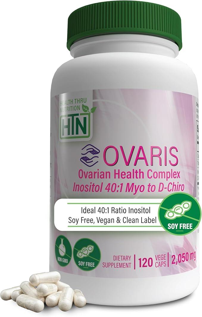 Fertility Support Kit Featuring Ovaris Ovarian Health Complex CoQ10 and PQQ