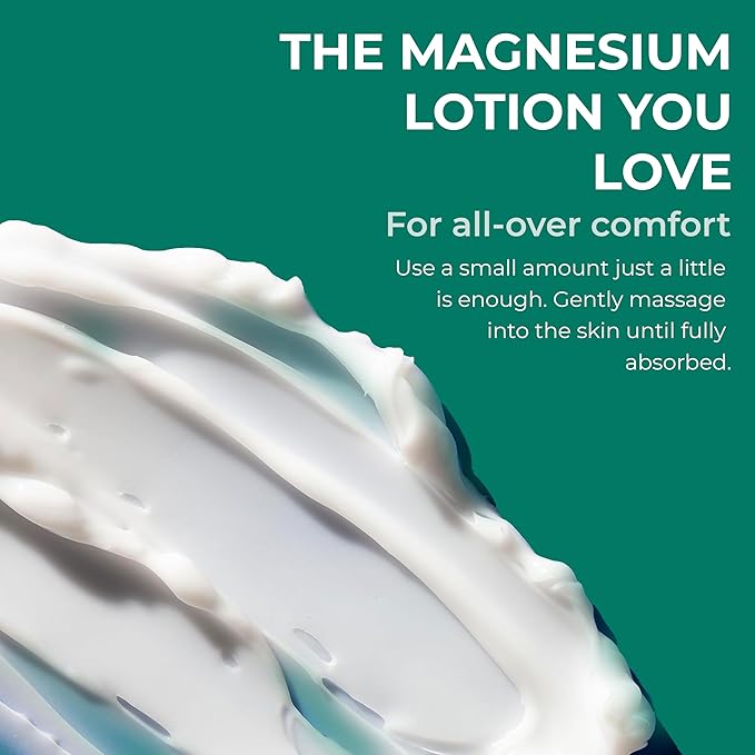 Magnesium Cream with Eucalyptus Scent Topical Cream for Sleep Leg Cramps &amp Pain Muscle Relaxation Calm Moisturizing Supplement with Coconut Oil Shea Butter Aloe 4oz USA Made