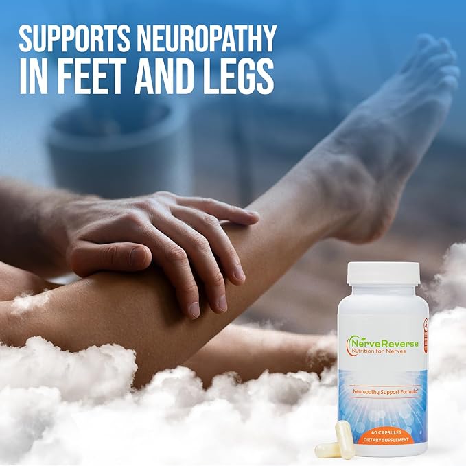 NerveReverse Neuropathy Nutritional Supplement and NerveReverse Topical Pain Cream Bundle