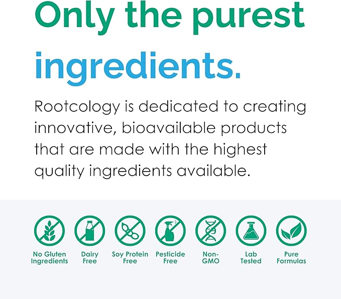 Rootcology by Dr. Izabella Wentz | Curcumin Absorb | Curcumin Turmeric Blend with 3 Bioactive Curcuminoids &amp Turmeric Oil | 60 Softgels