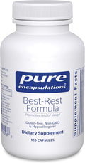 Pure Encapsulations Best-Rest Formula - Supports Restful Sleep - for Relaxation - Restful Sleep Supplement - Non-GMO &amp Vegan - 120 Capsules