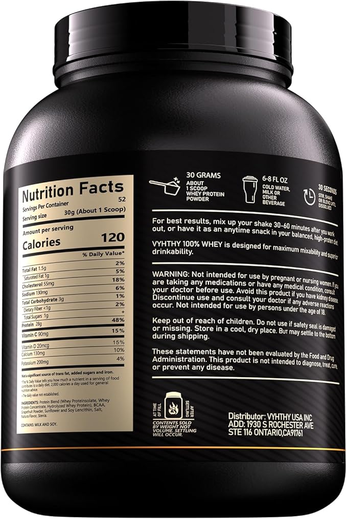 Grapefruit Flavored Whey Protein Powder24g Protein per Serving Fast-Absorbing Concentrated whey Protein Low Sugar Gluten-Free Natural Flavor3.5lbs(56oz)