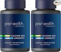 ProHealth Ca AKG Supplement (Alpha Ketoglutarate) (1000 mg per 2 Capsule Serving 60 Capsules). Supports Metabolic Function and Healthy Aging Processes. (Pack of 2)