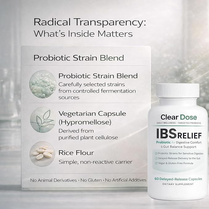 Daily Wellness Capsules Designed for Digestive-Focused Lifestyle Routines Delayed-Release Capsule Format Vegan &amp Gluten-Free 60 Capsules