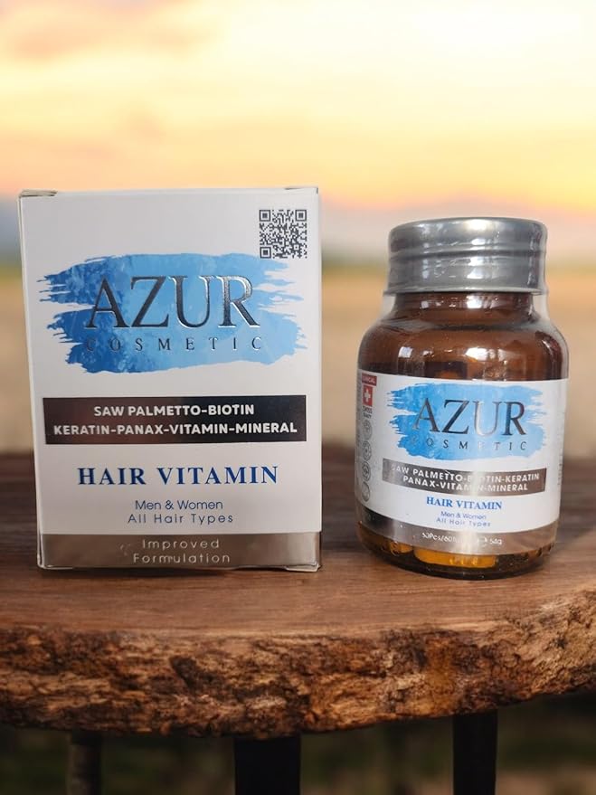 Hair Growth Vitamins for Women &amp Men – Supports Thicker Stronger Hair – Biotin Collagen &amp Keratin Supplement for Healthy Hair Skin &amp Nails