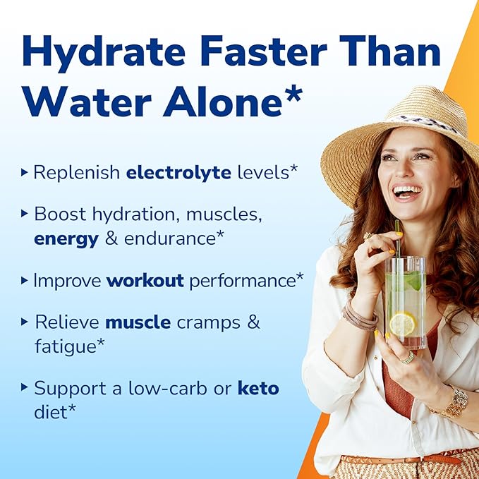 Electrolytes Powder Packets &amp Magnesium Complex Supplement 6 in 1