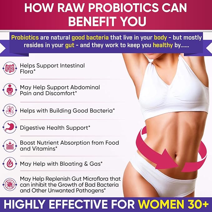 Wholesome Wellness Probiotics for Women 100 Billion CFUs with Prebiotics Digestive Enzymes + Liposomal Vitamin C Capsules High Absorption Ascorbic Acid Supplement Bundle