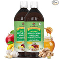 Dr. Patkar's Apple Cider Vinegar GarlicGingerLemon And Honey (Pack Of 2)(500 Ml)