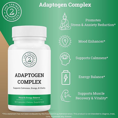 Adaptogen Complex &amp Vitamin D3+K2 Chewables Bundle