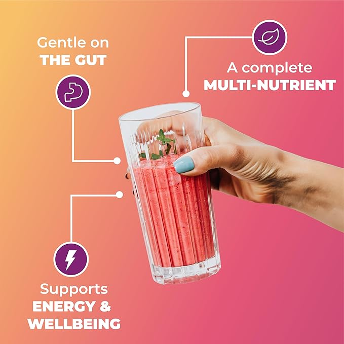MultiAbsorb~Immune Booster Multi-Nutrient Powder for Optimal Health &amp Immune Support Vitamins Minerals Antioxidants Eye Health No Fillers Natural Non-GMO 30 Servings (Unflavored)