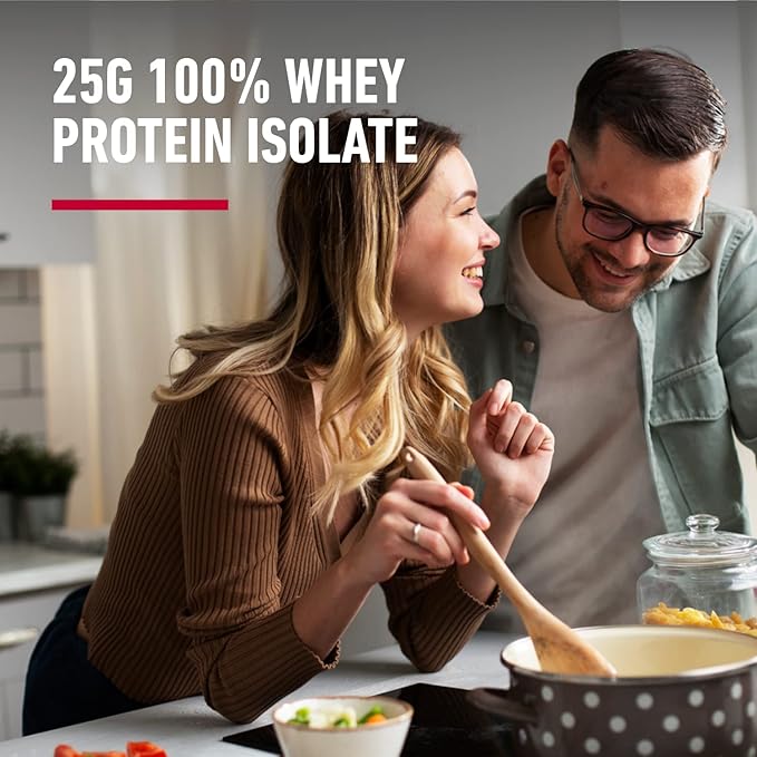Isopure Zero Carb 100% Pure Whey Isolate Protein Powder Gluten Free With Vitamins Strawberries &amp Cream 25g Protein Per Serving 7.5 Lbs 110 Servings (Packaging May Vary)