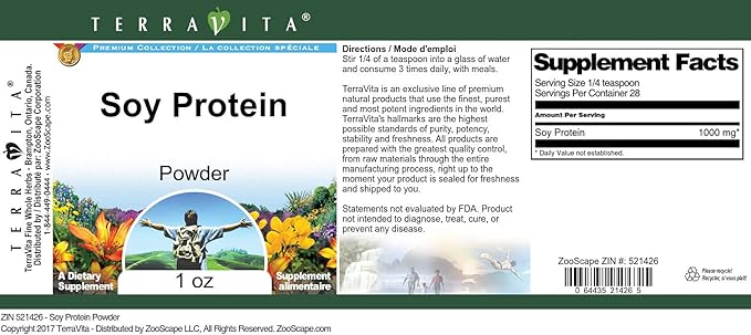 Soy Protein Powder (1 oz ZIN: 521426) - 3 Pack