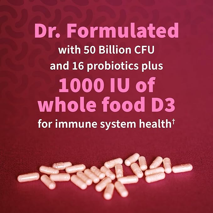 Garden of Life Dr. Formulated - Acidophilus Probiotic Supports Urinary Tract Health Digestive Balance &amp Dr. Formulated Probiotics Mood+ Acidophilus Probiotic Supplement