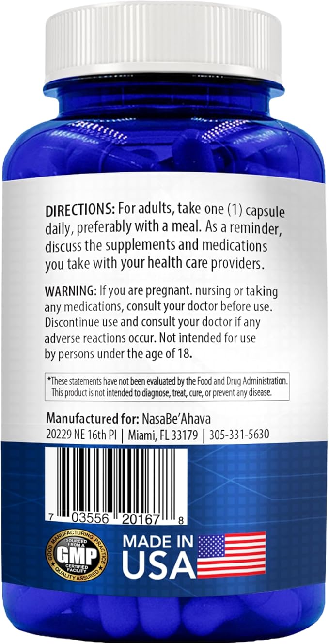 CoQ10 200mg Capsules | Vegan Friendly Coenzyme Q10 200mg from Easy Absorption Ubiquinone Supplement for Skin Heart and Energy Support | Made in The USA in cGMP Facilities (400 Servings)
