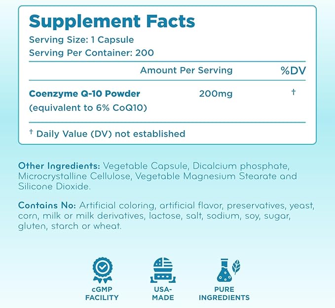 SAM-e 500mg &amp CoQ10 200mg Bundle | Energy Mood and Brain Support Bundle with Bioactive S-Adenosyl-L-Methionine SAM e and Coenzyme Q10 Supplements