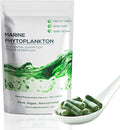 Marine Phytoplankton Supplement Superfood Rich in Omega-3 and Essential Nutrients (180 Capsules)