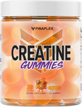 FINAFLEX Creatine Gummies - 120 Gummies - Orange Flavor - Promotes Muscular Strength Size &amp Performance - 5g of Creatine Monohydrate Per Serving - 30 Servings