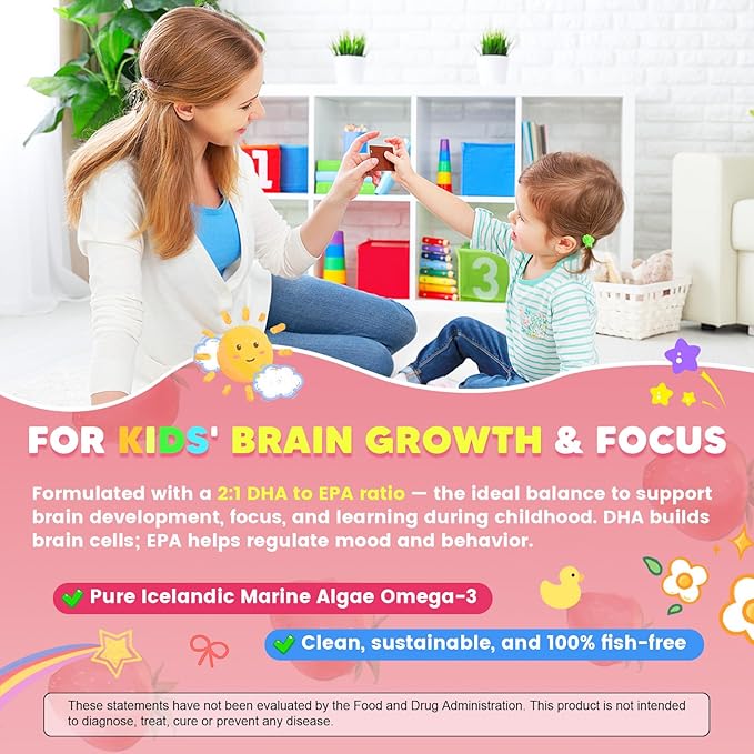 Kids Methylated Multivitamin Gummies with Omega 3 Multivitamin for Kids &amp Teens 4+ w/L Methylfolate &amp B12 Calcium Probiotics Elderberry 16 Vitamins for Healthy Growth Immune Support Sug