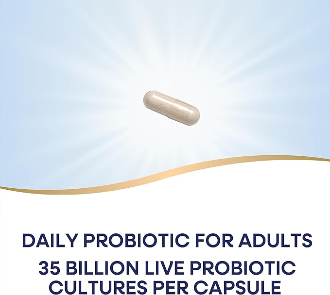 Nature's Way Fortify Optima Probiotic for Adults 35 Billion Cultures 15 Strains Supports Digestive Balance and Immune Health* No Refrigeration Required 30 Capsules (Packaging May Vary) - 2 Pack